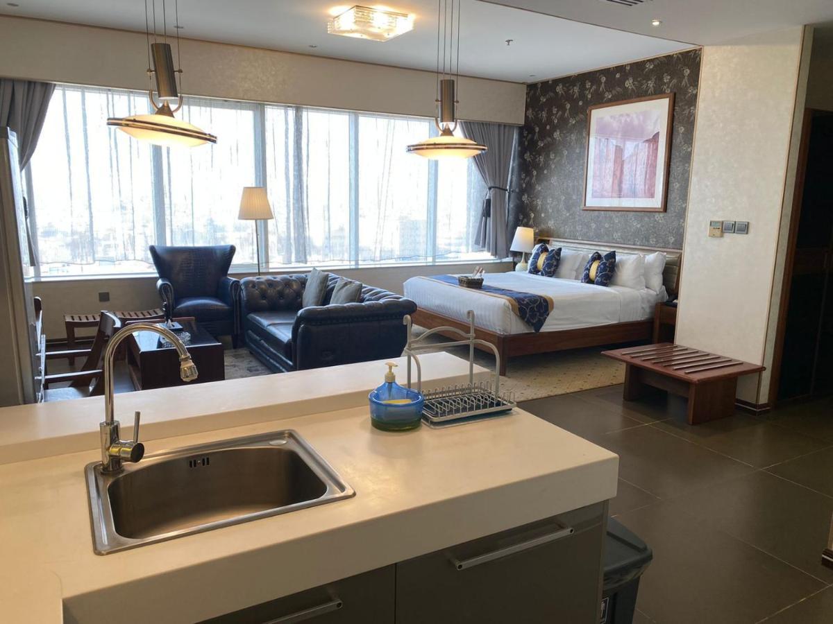 Al Ahsa Grand Serviced Apartment Al-Hofuf Extérieur photo A studio apartment in Hong Kong